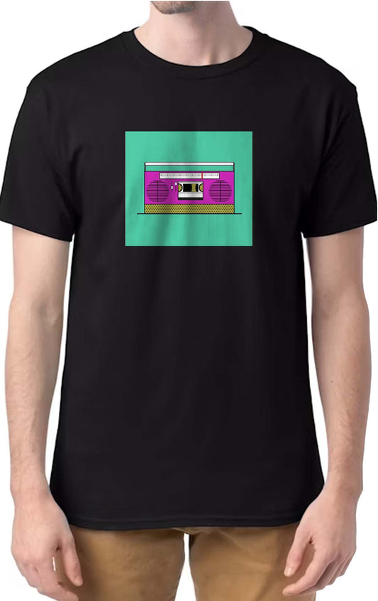 Boombox Design Shirt