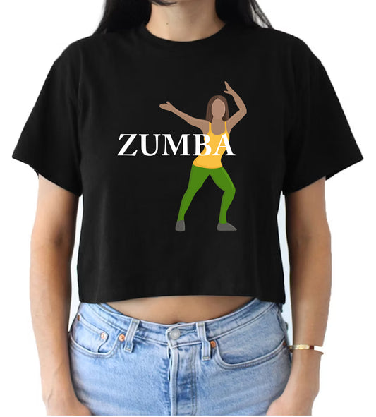 ZUMBA Crop-Tee Design D