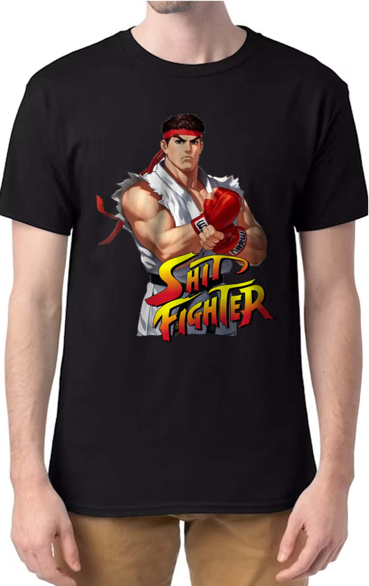 Shit Fighter (Street Fighter) Design Shirt