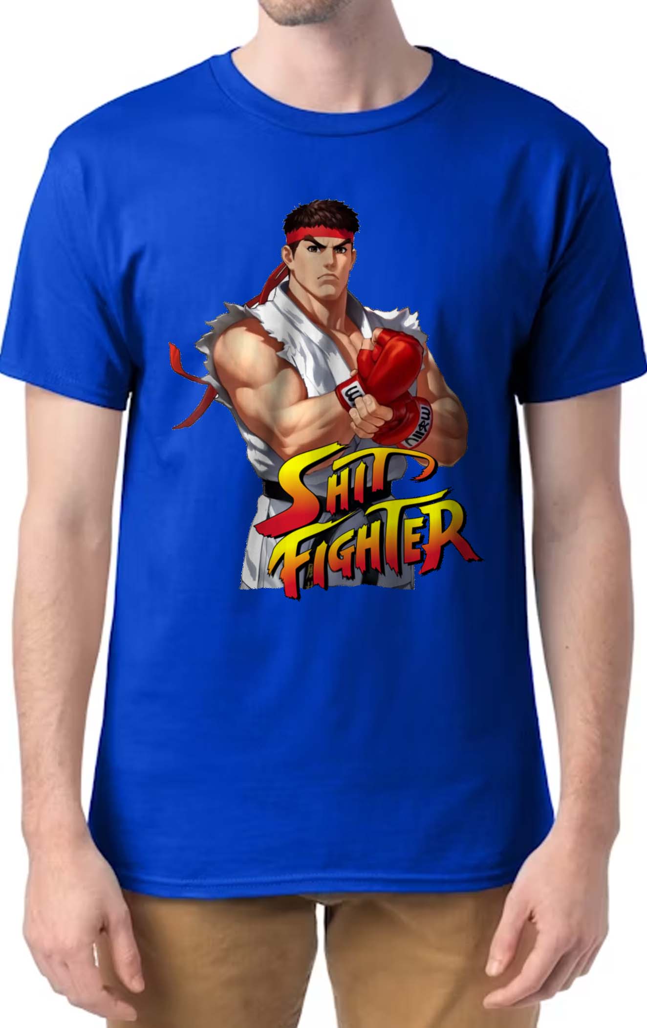 Shit Fighter (Street Fighter) Design Shirt