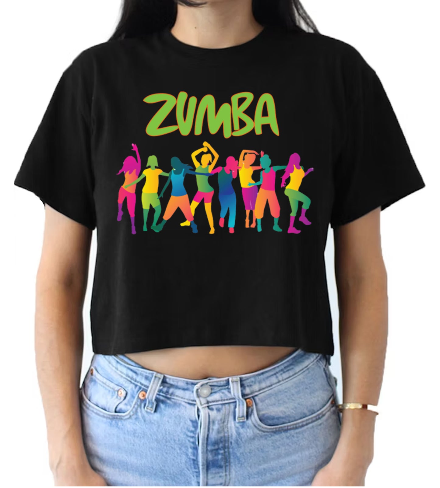 Zumba Crop-Tee Design A